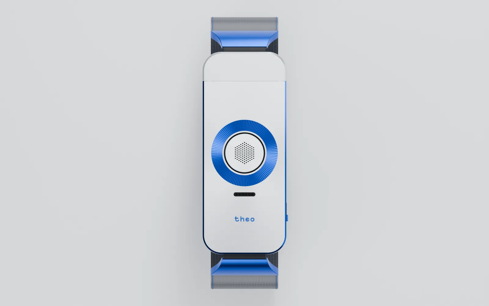 Plan view of the TheoBand EV5 in Nickel / Cobalt.